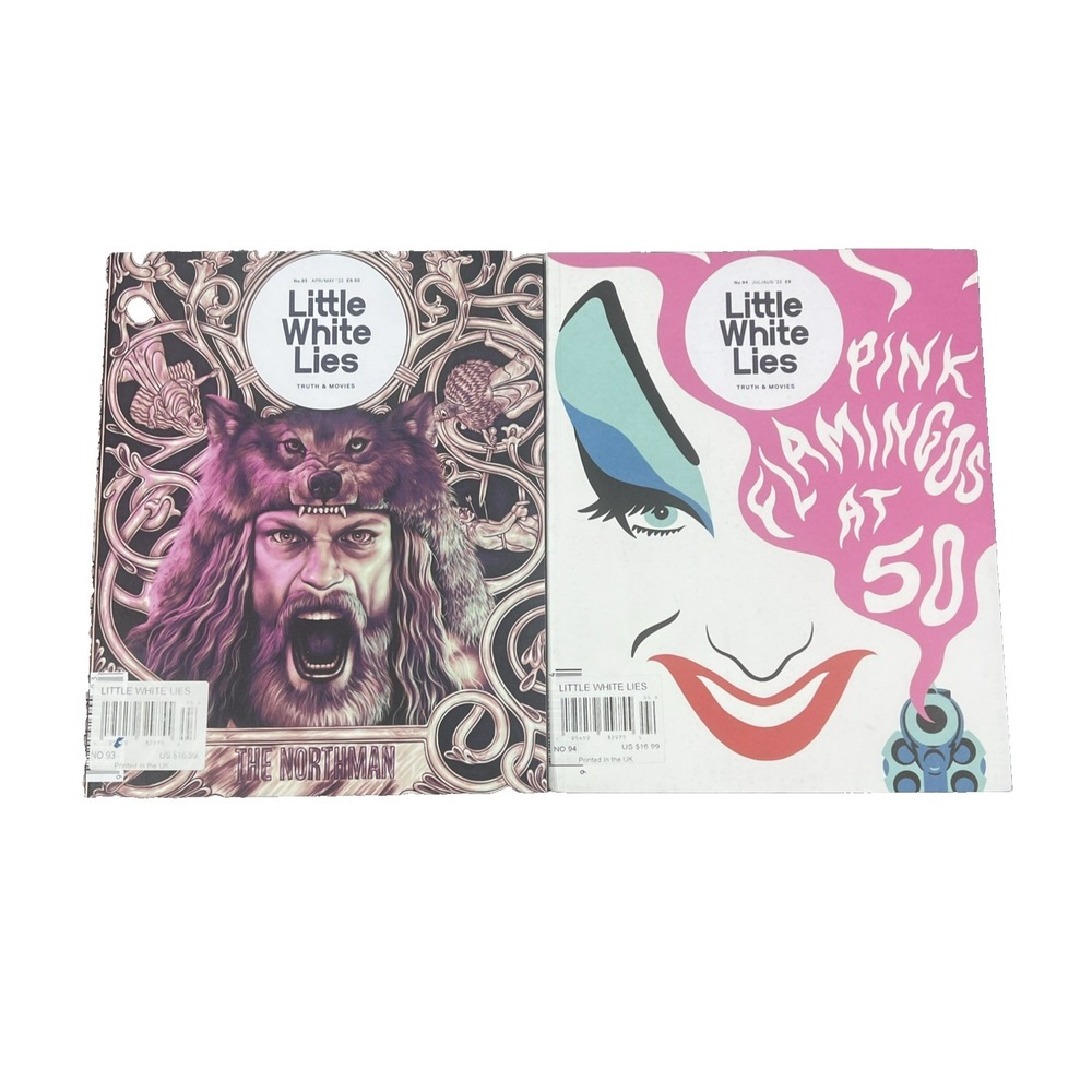 Little White Lies Magazine Issue 93/94 Northman Pink Flamingos Truth & Movies UK